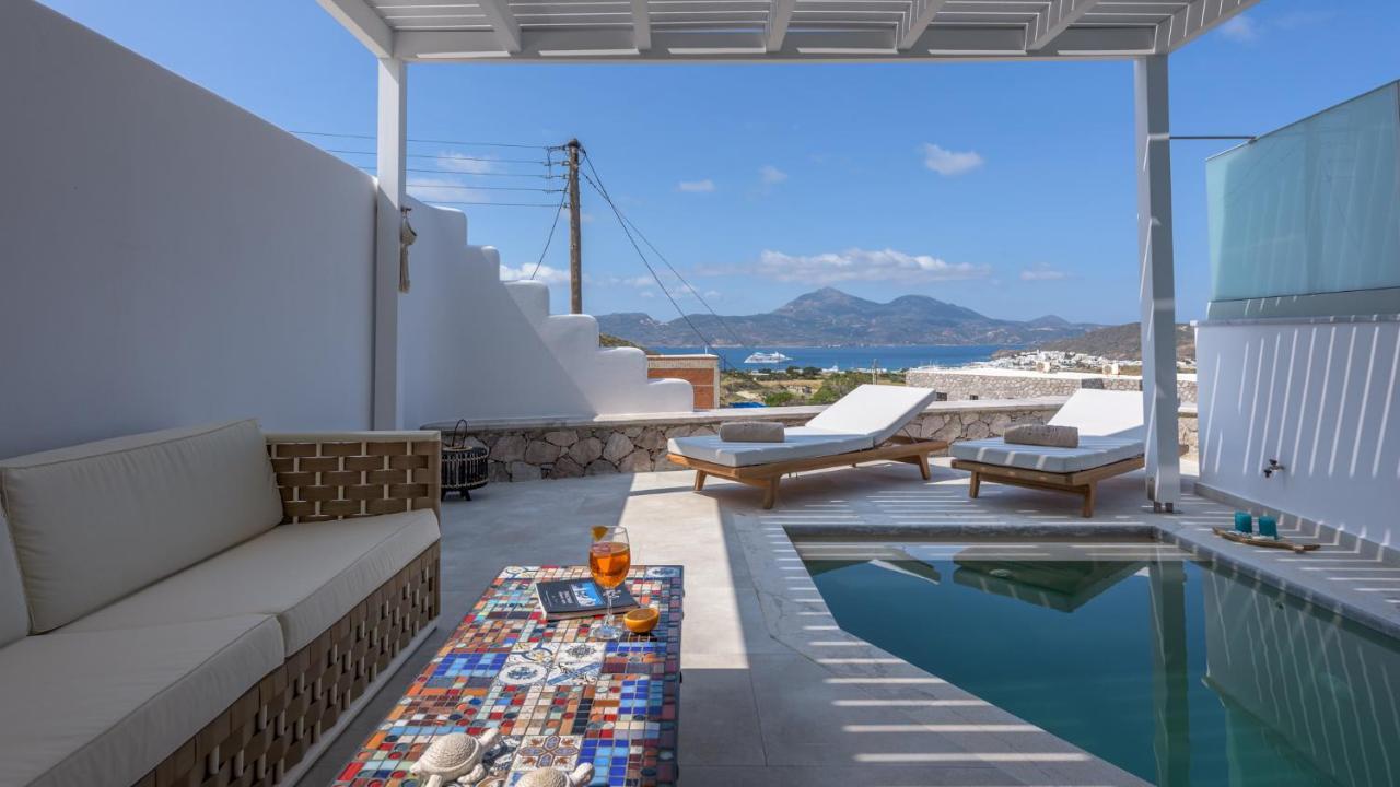 Hilltop Suites Milos Mytakas Exterior foto